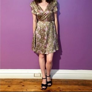 Christy Dawn Wrap Dress